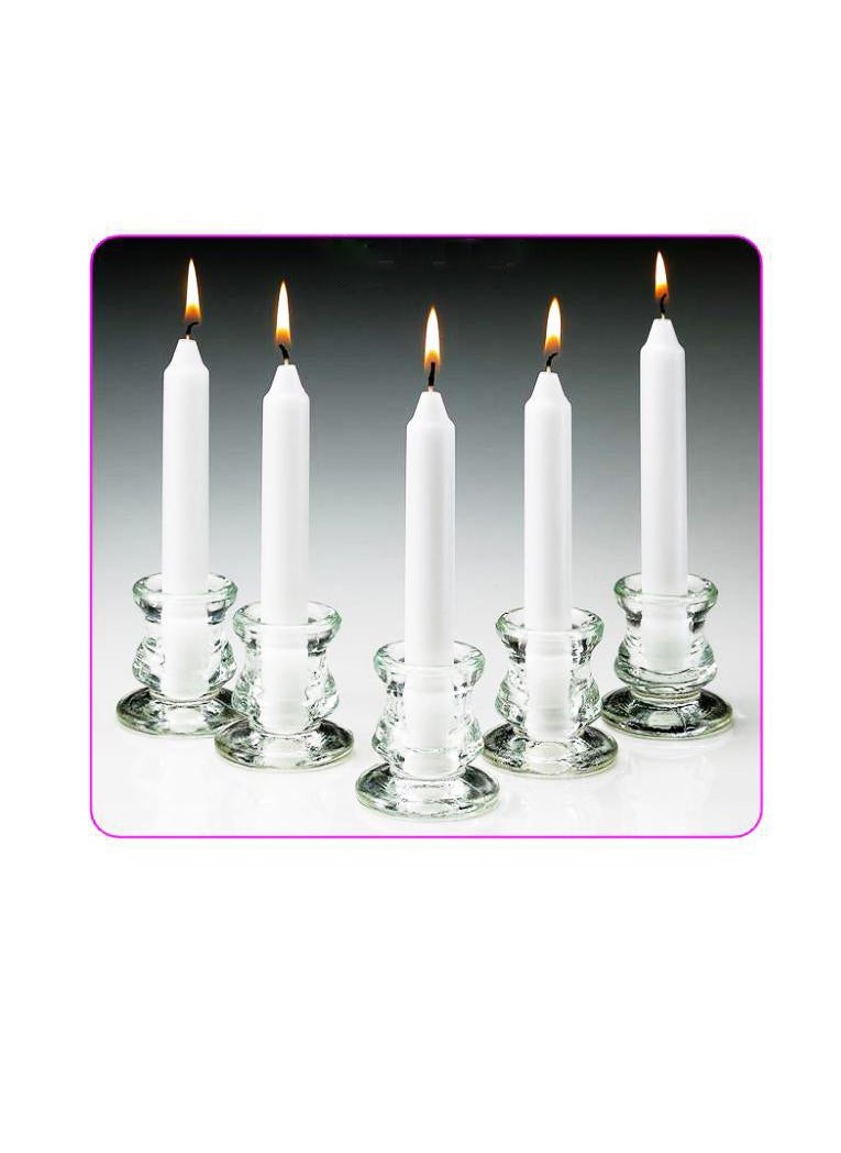 AL QADAH - White Candle 2.2x24Cm.4Pcs Set 75G - Image 1