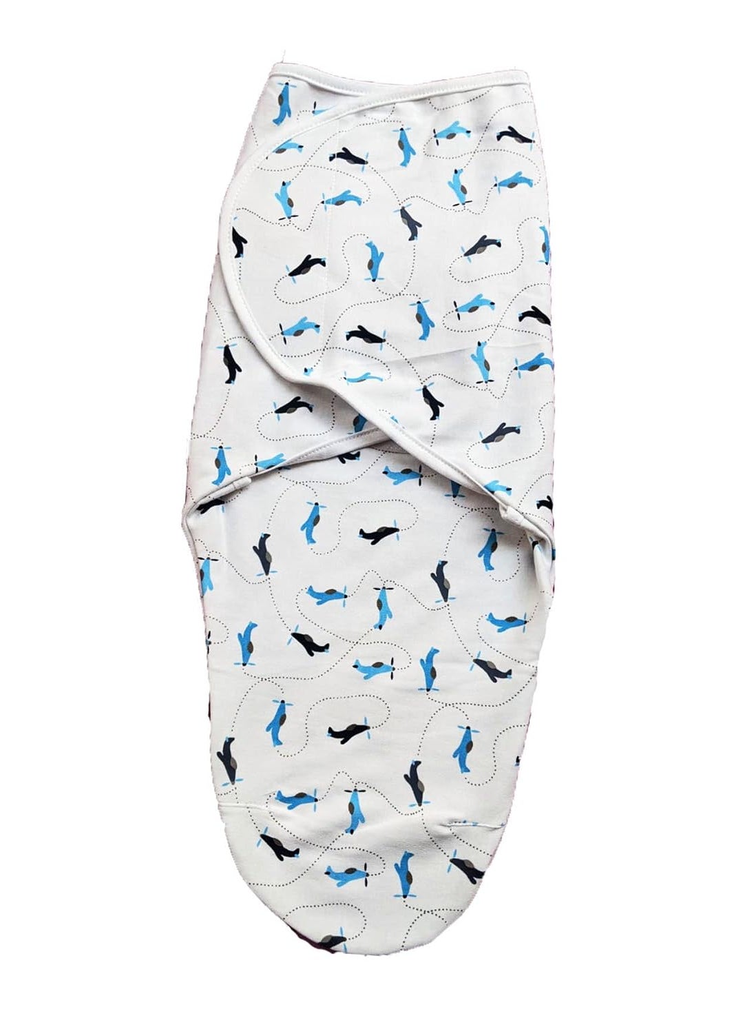 MammaChamp MammaChamp 100 Cotton Swaddle Wrapper Sleeping Sack Bag Wrap for Newborn Baby 03 Months AdjustableReadymade 100 Cotton Pack of 1 