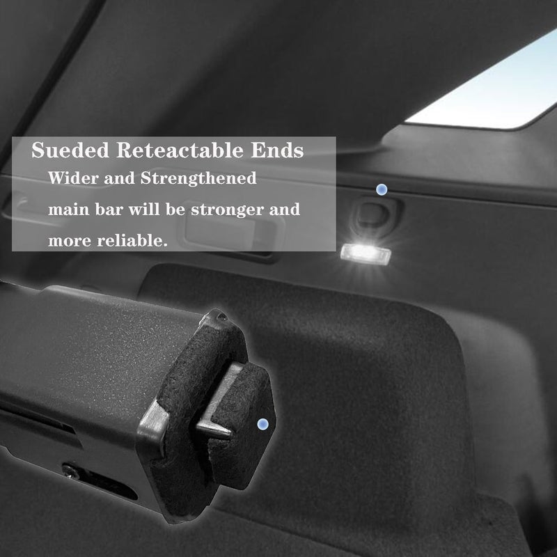 Vesul Tonneau Cover for Cadillac XT5 2017-2019 - Black Cargo Cover - Image 4