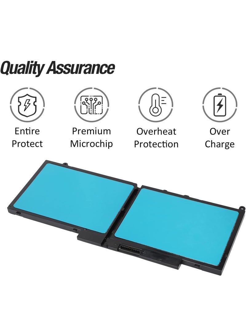 Replacement Laptop Battery 7.6V 62WH – High Capacity Li-Ion Battery Compatible with 14" & 15" Business Laptops and Mobile Workstations - Image 2