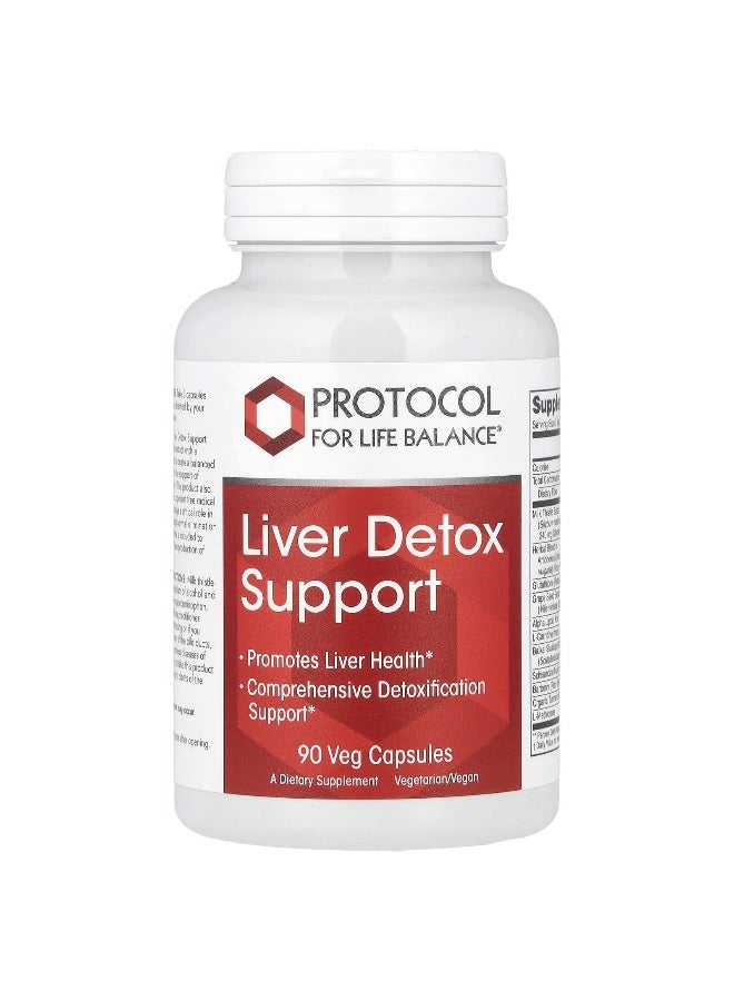 Protocol For Life Balance Protocol for Life Balance, Liver Detox Support, 90 Veg Capsules  - Image 1