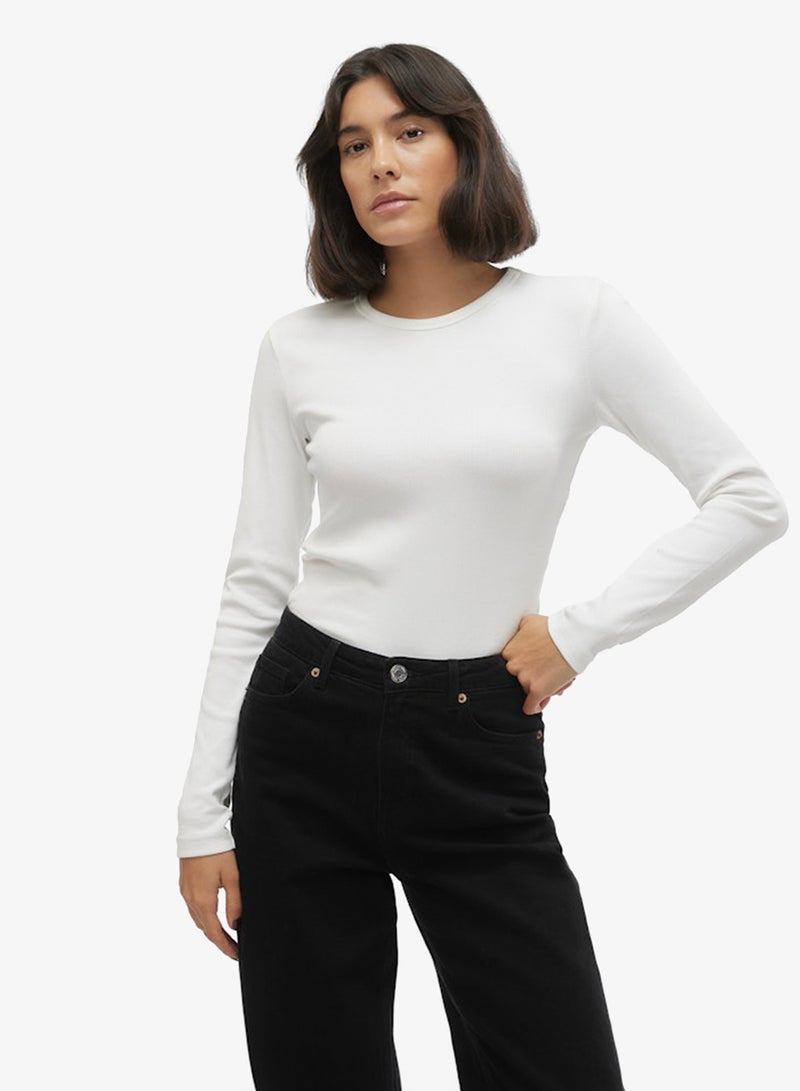 VERO MODA Casual Crew Neck T-Shirt - Image 1