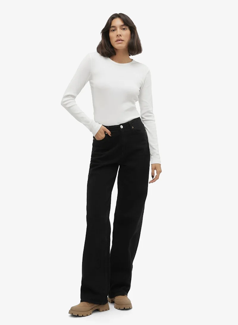 Vero Moda  Casual Crew Neck T-Shirt for Women | Best Price UAE