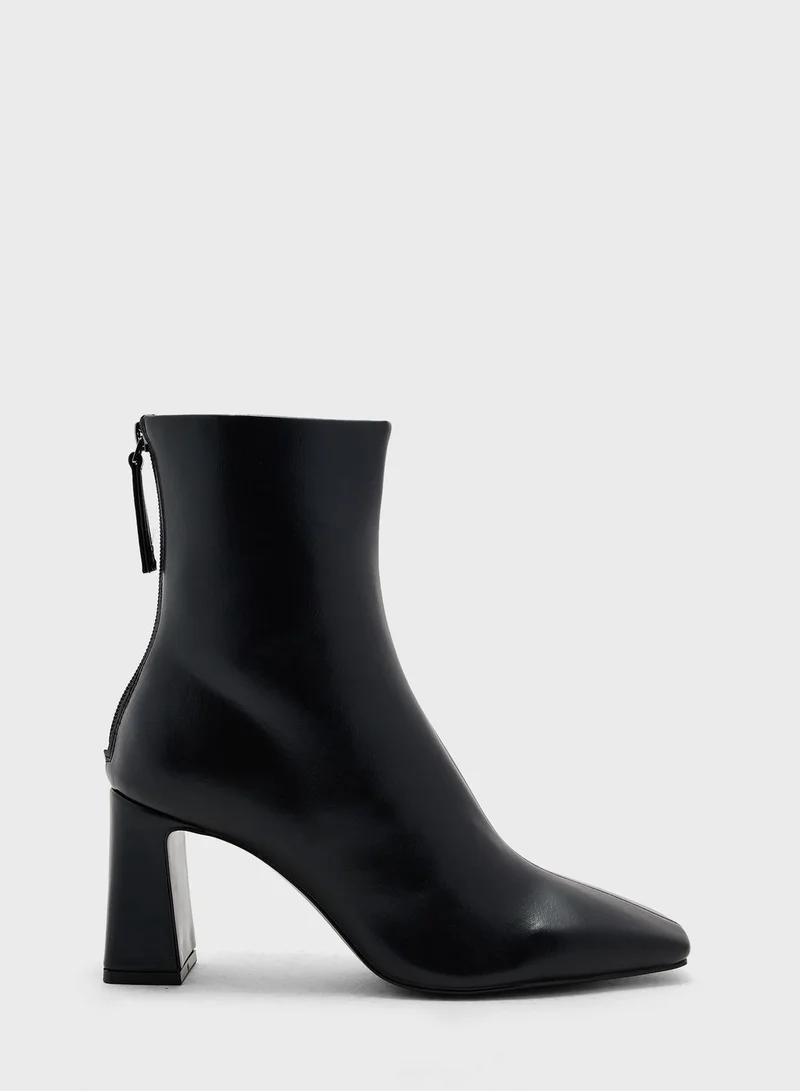 مانجو Limo Ankle Boots
