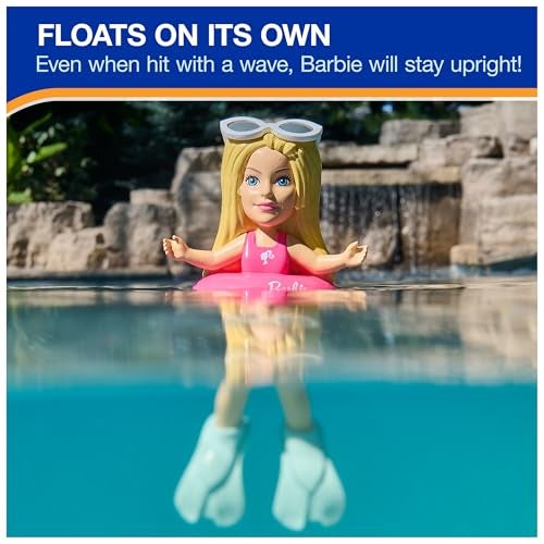 SwimWays Barbie Floatin' Figures, Swimming Pool Accessories & Kids Pool Toys, Barbie Party Supplies & Water Toys for Kids Aged 3 & Up - Image 3