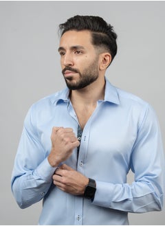 Generic Men’s Formal Long-Sleeve Shirt – Elegant  Comfortable – Premium Quality Fabric – Available in Multiple Sizes  Colors – Perfect for Formal  Casual Looks  - Image 4
