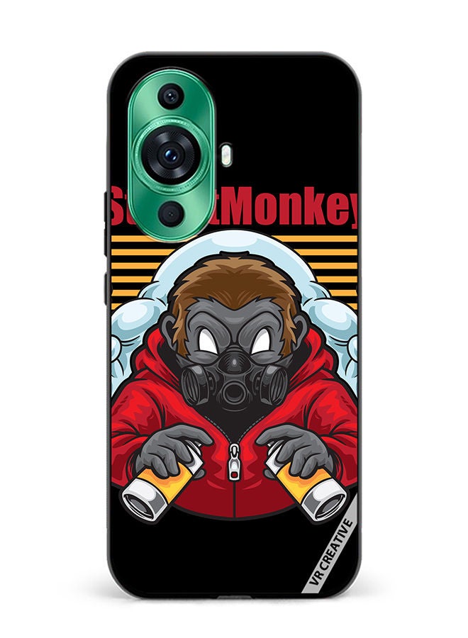 VR CREATIVE Protective Case Cover For Huawei nova 11 Ultra Street Monkey Design Multicolour - Image 1