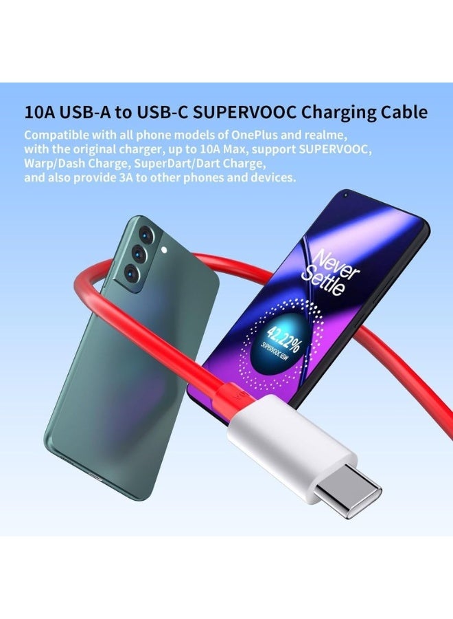 YD Original 30W Warp Type C Dash Cable for OnePlus 8 / 7T / 7T Pro / 7 Pro & Fast Charging for OnePlus 7 / 6T / 6 / 5T / 5 / 3T / 3 & All Other Type C Device [Cable Only] BG983B54 - Image 5