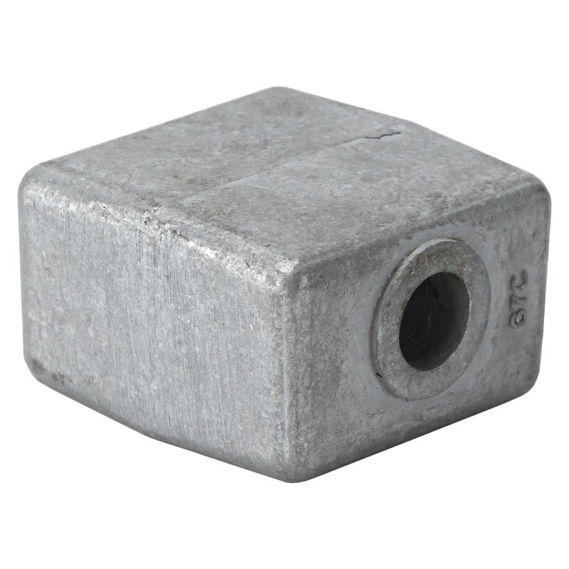 Outboard Anode: 60 To 300 HP Pure Aluminum Alloy Block - OEM Replacement 393023 435745 436745 Corrosion Resistant Sacrificial Anode for Johnson Evinrude Outboard Engine Saltwater Marine Use - Image 1