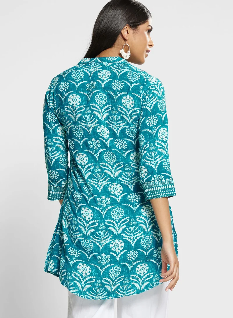 Biba Floral Printed Top