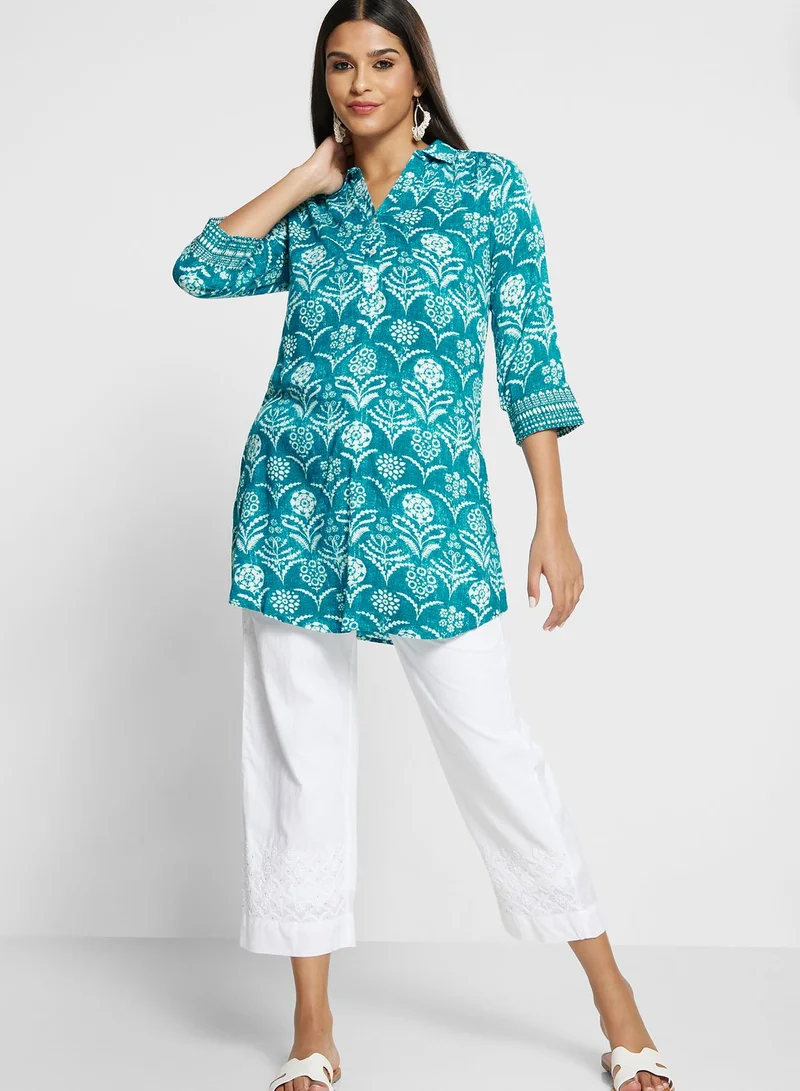 Biba Floral Printed Top