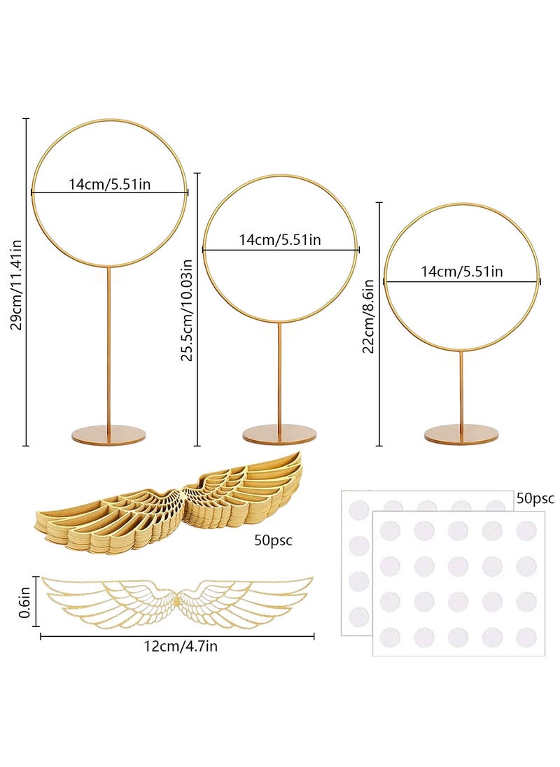 Generic Magician Party Chocolate Decor Kit with Golden Pillars  Wings Gold 