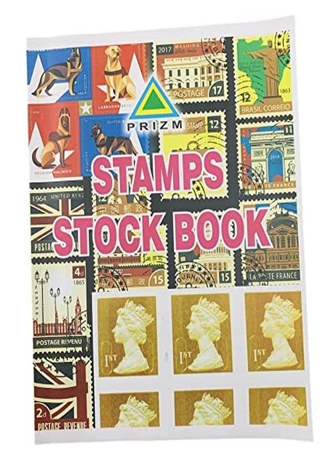 PRIZM Stamp Stock Book Ultra Slim & World's THINNEST Stamp Stock Book | East to Carry | 3 Pages & 6 Sides - Image 1