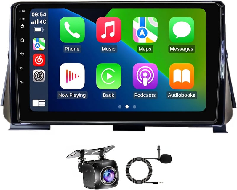 فيريكس ستيريو سيارة نيسان صني 2020-2024 شاشة أندرويد مع أبل كار بلاي أندرويد أوتو لاسلكي واي فاي DSP FM&AM BT AHD كاميرا متضمنة واجهة سريعة (2 + 32 جيجابايت كار بلاي 4CORE) - Image 1