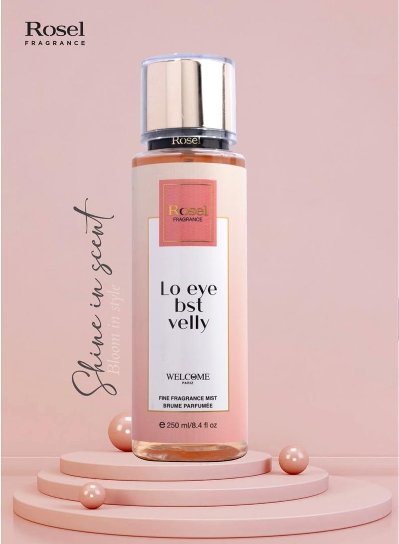 ROSEL BODY MIST 250ML LO EYE BST VELLY - Image 1