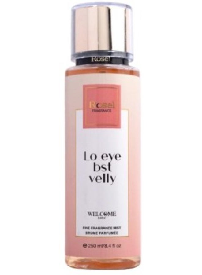 ROSEL BODY MIST 250ML LO EYE BST VELLY - Image 2