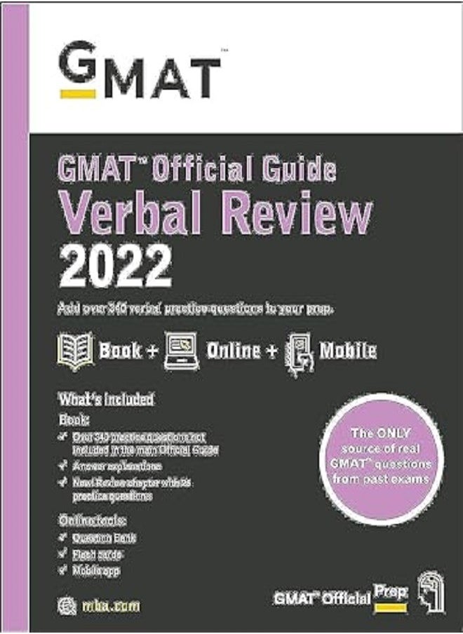 John Wiley & Sons GMAT Official Guide Verbal Review 2022 