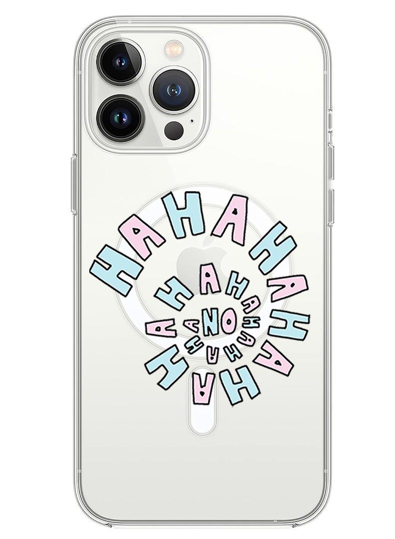 Theodor Magnetic Case for iPhone 14 Pro Max 6.7-inch Compatible with MagSafe Wireless Charging, Shockproof Phone Bumper Cover hahaha copy - Image 1