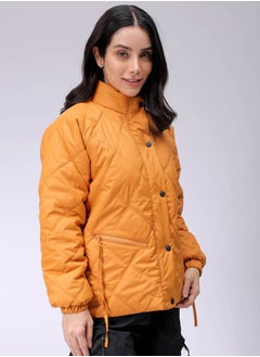 Freehand Women Relaxed Fit Solid Quilted Jacket  - Image 2
