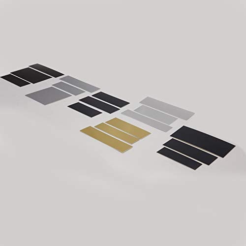 Custom Engraving Plates Laser Engraving Plate Assortment 20 Blank Variety Sample Set, Seven Types, 3 Colors - Image 4