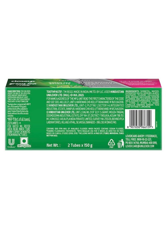 Green Tea & Clay Toothpaste | Fights 6 Oral Care Problems - 300G - pzsku/Z83410D5D3F104235A57DZ/45/_/1735567075/b16c7a31-9250-4434-95c6-3521ccffd55a