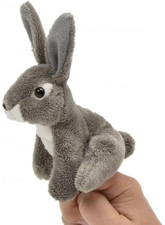 Unipak 1199JR Jack Rabbit Plush Finger Puppet, 3.5-inch Height