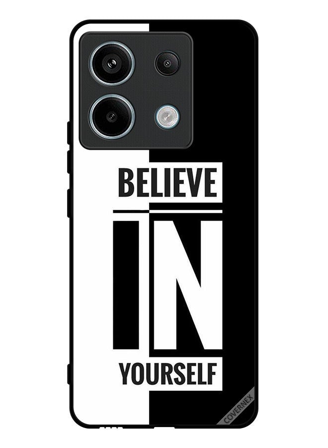Covernex Protective Case Cover For Xiaomi Redmi Note 13 Pro Believe In Yourself - Image 1