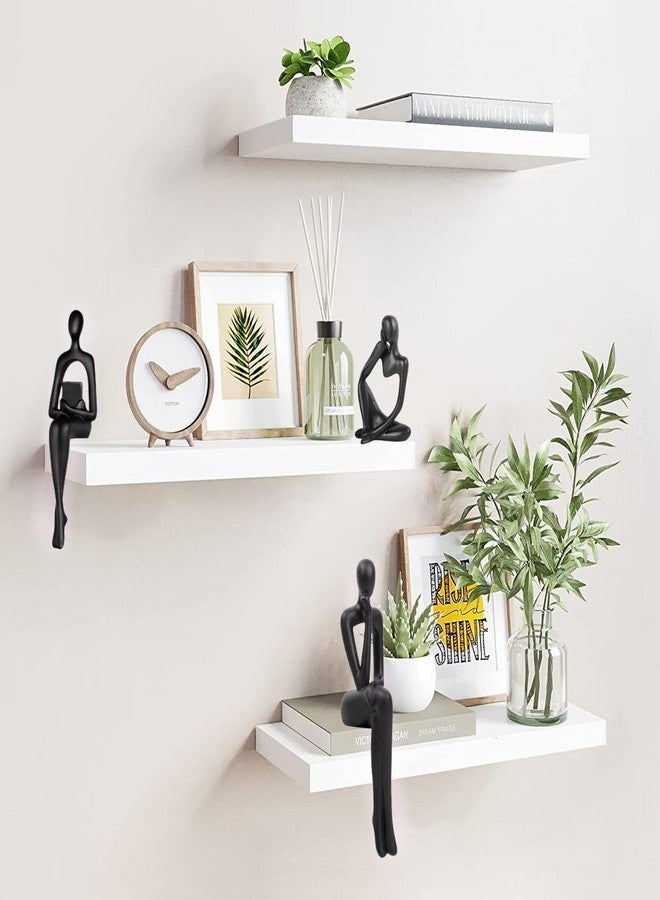 Prettidecor تمثال المفكر من بريتيديكور يضفي لمسة جمالية على ديكور المنزل، منحوتات المفكر لتزيين المكاتب، ديكور عصري تجريدي يوضع على الرف أو الطاولة أو المكتب، مناسب لغرفة المعيشة أو المكتب أو غرفة النوم - Image 5