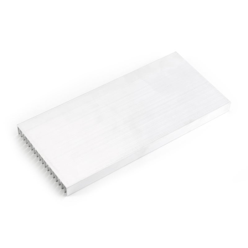 Aluminum Heat Sink 300x140x20mm 19 Fins High Thermal Conductivity LED Cooler - Lightweight Heat Dissipation for High Power Household LED Light - Maximized Surface Area for Fish Tank LED Devices - Image 2