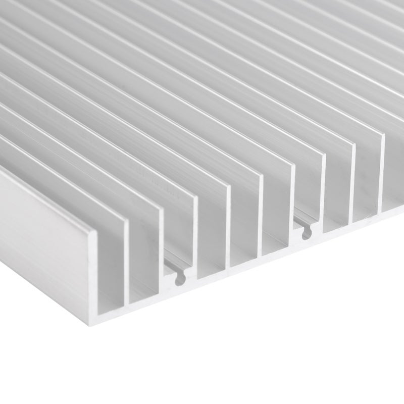 Aluminum Heat Sink 300x140x20mm 19 Fins High Thermal Conductivity LED Cooler - Lightweight Heat Dissipation for High Power Household LED Light - Maximized Surface Area for Fish Tank LED Devices - Image 3