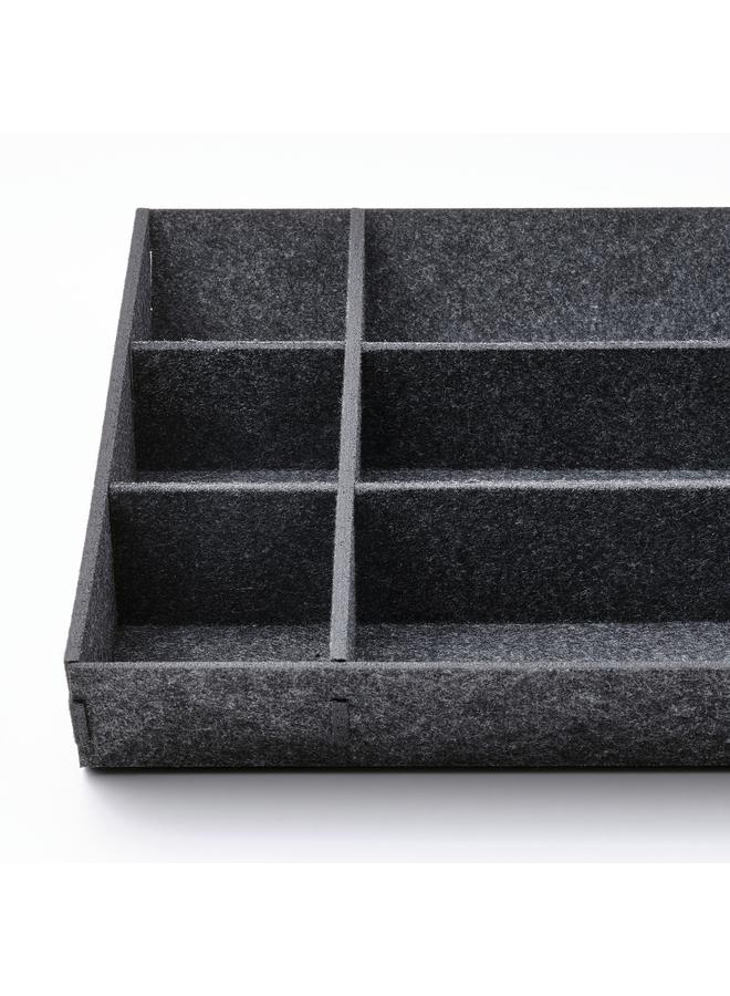 Zaboon Adjustable organiser for drawer, grey, 40 cm - Image 2