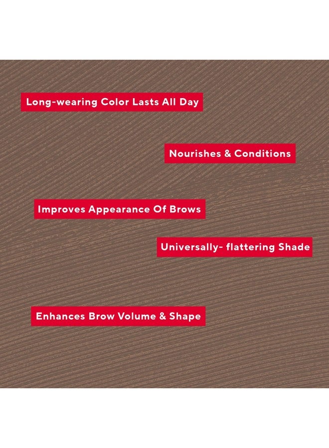 Mirabella Brow Shaper, All-In-One Long-Lasting Eyebrow Gel Shapes, Defines, Grooms, Fills & Thickens Brows, Brow Mascara with Aloe & Vitamin B5 for Conditioning & Strengthening, Universal Shade - Image 2