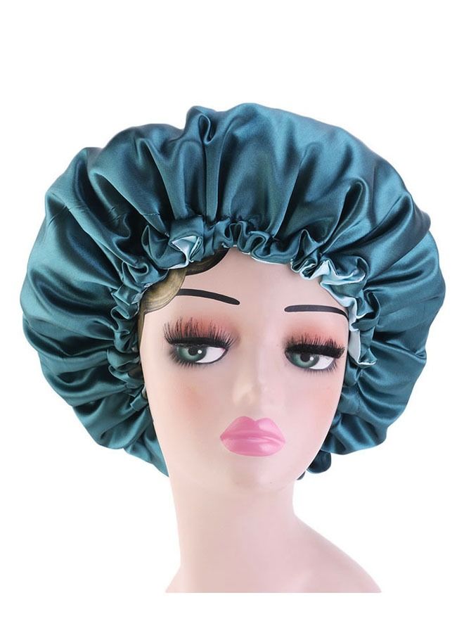 ULHYC Double Sided Hair Cover Bonnet Green - Image 5