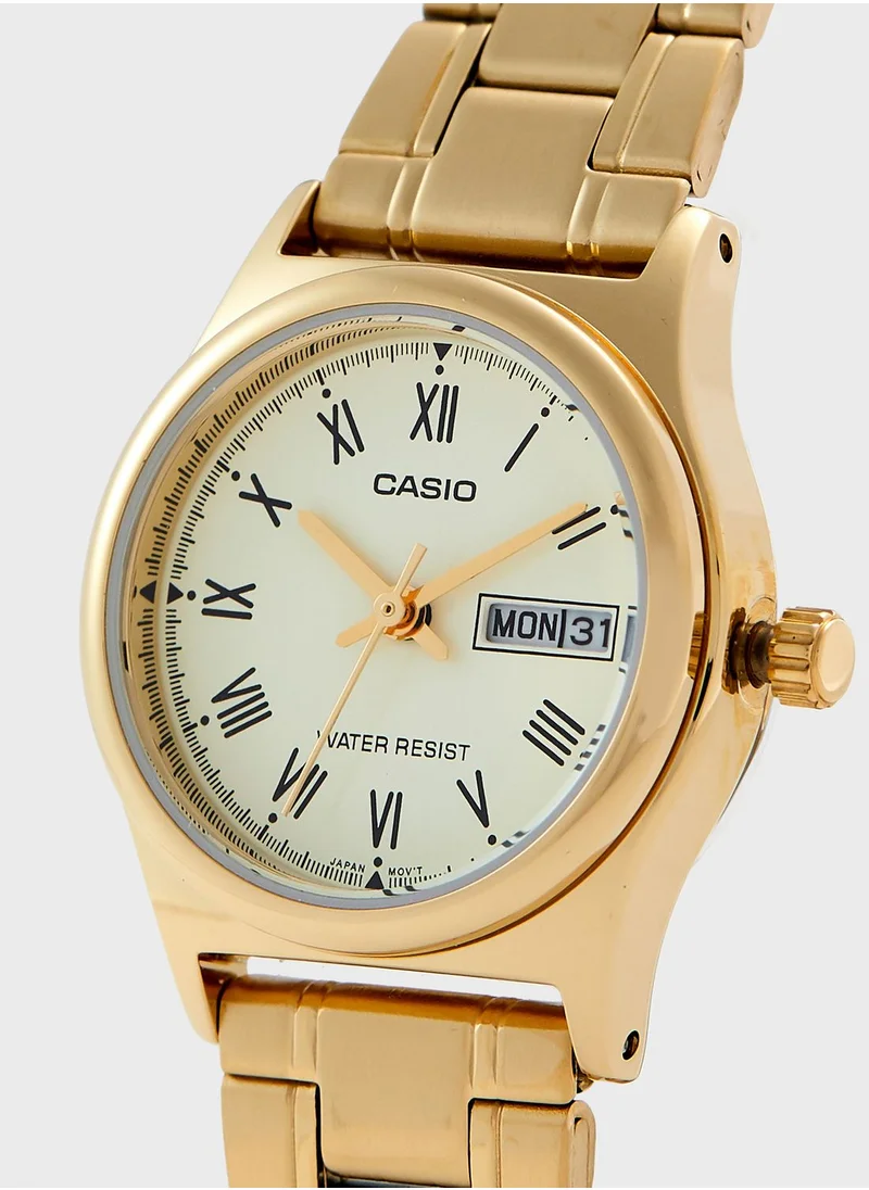 CASIO LTP-V006G-9BUDF Analog Watch