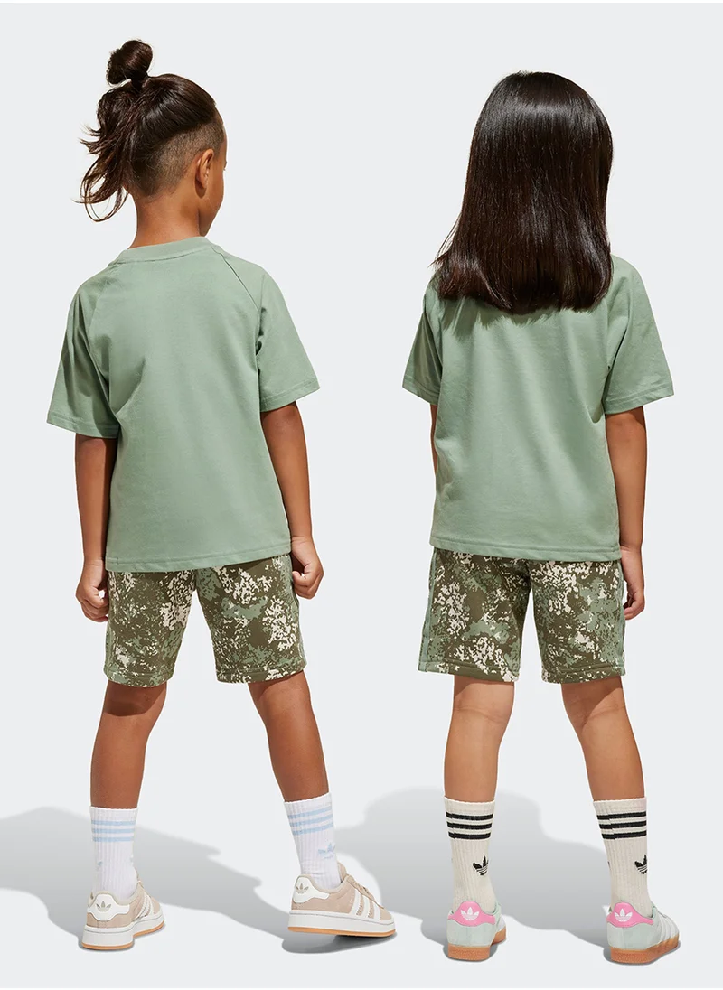 adidas Originals Kids T-Shirt And Shorts Set