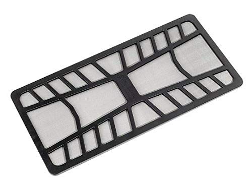 SilverStone Technology 320mm x 155mm Magnetized Fine Mesh Fan Filter for Dust Reduction Ideal for use with 240mm/ 280mm Intake Fans SST-FF142B-USA - Image 1