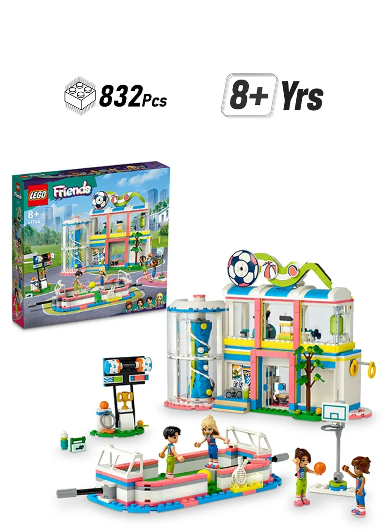 ليغو Friends Sports Centre 41744 Building Toy Set; Creative Fun For Ages 8+; A Buildable Playset With Accessories For Sports-Inspired Stories; A Fun Gift For Kids Who Love Sport And Pretend Play (832 Pieces)