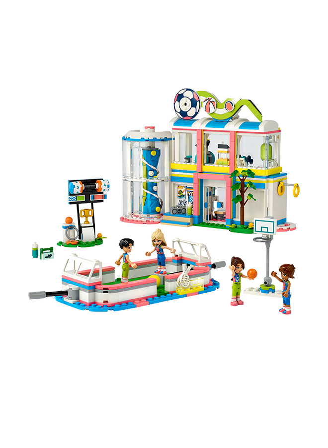 LEGO Friends Sports Centre 41744 Building Toy Set; Creative Fun For Ages 8+; A Buildable Playset With Accessories For Sports-Inspired Stories; A Fun Gift For Kids Who Love Sport And Pretend Play (832 Pieces)