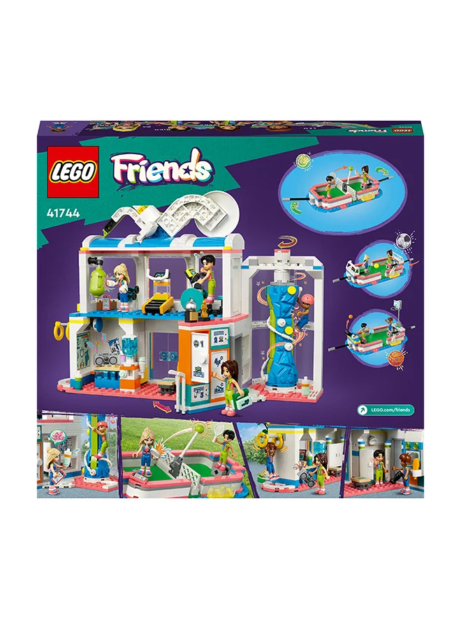 LEGO Friends Sports Centre 41744 Building Toy Set; Creative Fun For Ages 8+; A Buildable Playset With Accessories For Sports-Inspired Stories; A Fun Gift For Kids Who Love Sport And Pretend Play (832 Pieces)