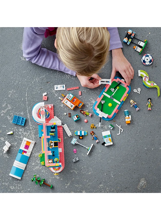 LEGO Friends Sports Centre 41744 Building Toy Set; Creative Fun For Ages 8+; A Buildable Playset With Accessories For Sports-Inspired Stories; A Fun Gift For Kids Who Love Sport And Pretend Play (832 Pieces)
