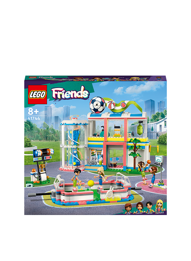 LEGO Friends Sports Centre 41744 Building Toy Set; Creative Fun For Ages 8+; A Buildable Playset With Accessories For Sports-Inspired Stories; A Fun Gift For Kids Who Love Sport And Pretend Play (832 Pieces) - Image 2