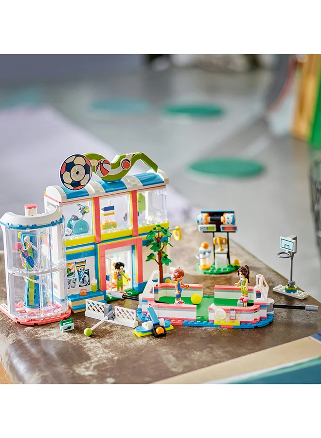 LEGO Friends Sports Centre 41744 Building Toy Set; Creative Fun For Ages 8+; A Buildable Playset With Accessories For Sports-Inspired Stories; A Fun Gift For Kids Who Love Sport And Pretend Play (832 Pieces)