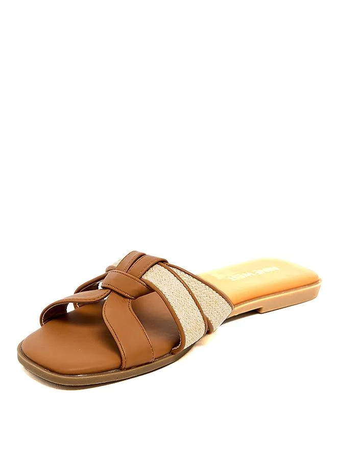 ناين ويست NINEWEST SXH1385 27 SANDALS BEIGE