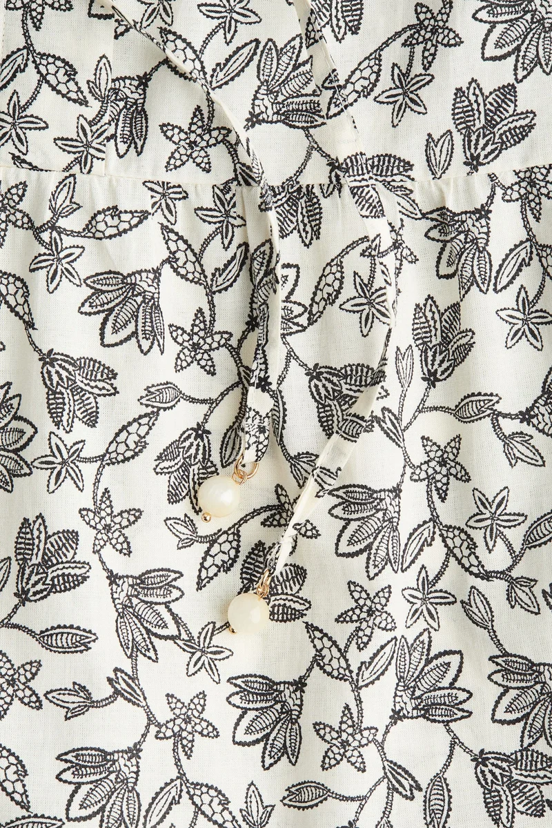 H&M Long cotton dress