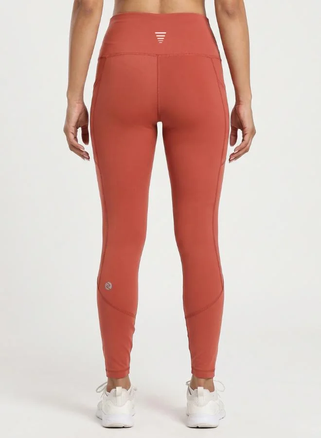 Zaecy Sunset Orange Women's Pocketed 7/8 Legging for Women | Best Price UAE