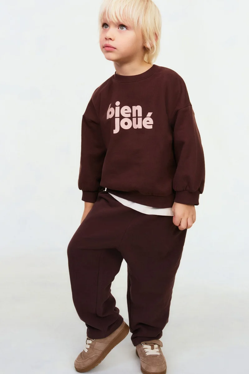 H&M Straight cotton joggers