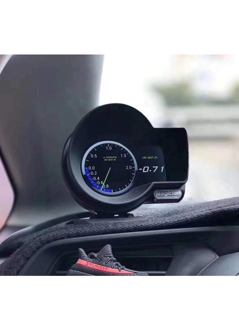 Generic Professional Magician OBD Head Up Display Car Digital Boost Gauge Voltage Speed Meter ect. Water Temp Alarm Auto Diagnostic Too  - Image 4