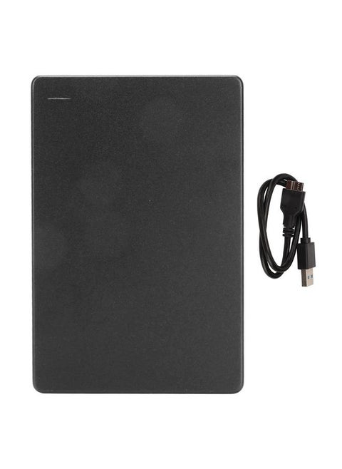 USB3.0 ultra-thin external mobile hard disk high-speed read and write 2.5-inch portable metal mobile external hard disk black 80GB