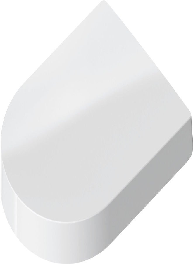 Duravit Seat and cover ME by STARCK elong. white hinges ss w. automatic - Image 1