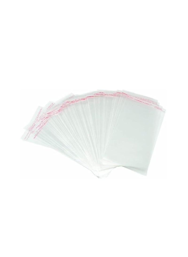 Terabyte Seal Clear Cellophane Resealable Self Adhesive Bags (7 x 11in, 100 Pieces) - Image 2